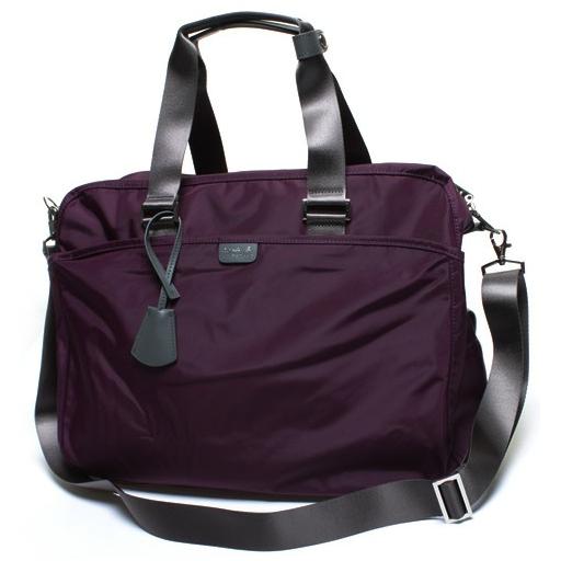agnes b 2 way bag purple