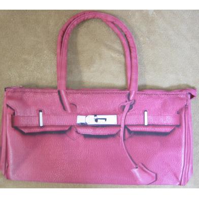 T.A.T.A. BABY Photo Print Shoulder Bag Shocking Pink (In Stock)