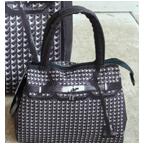 T.A.T.A. BABY Photo Print Bag (S) Studded Black (In-stock)